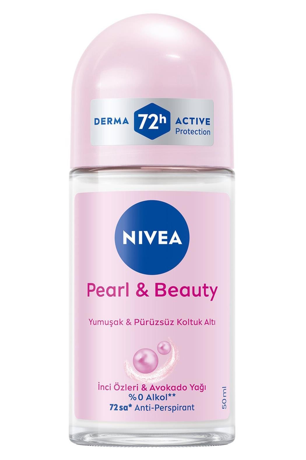 NiveaNivea Pearl Beauty Kadınlar İçin Roll On 50 mlNivea Pearl & Beauty Roll-on 50 ml | 72 Saat Koruma