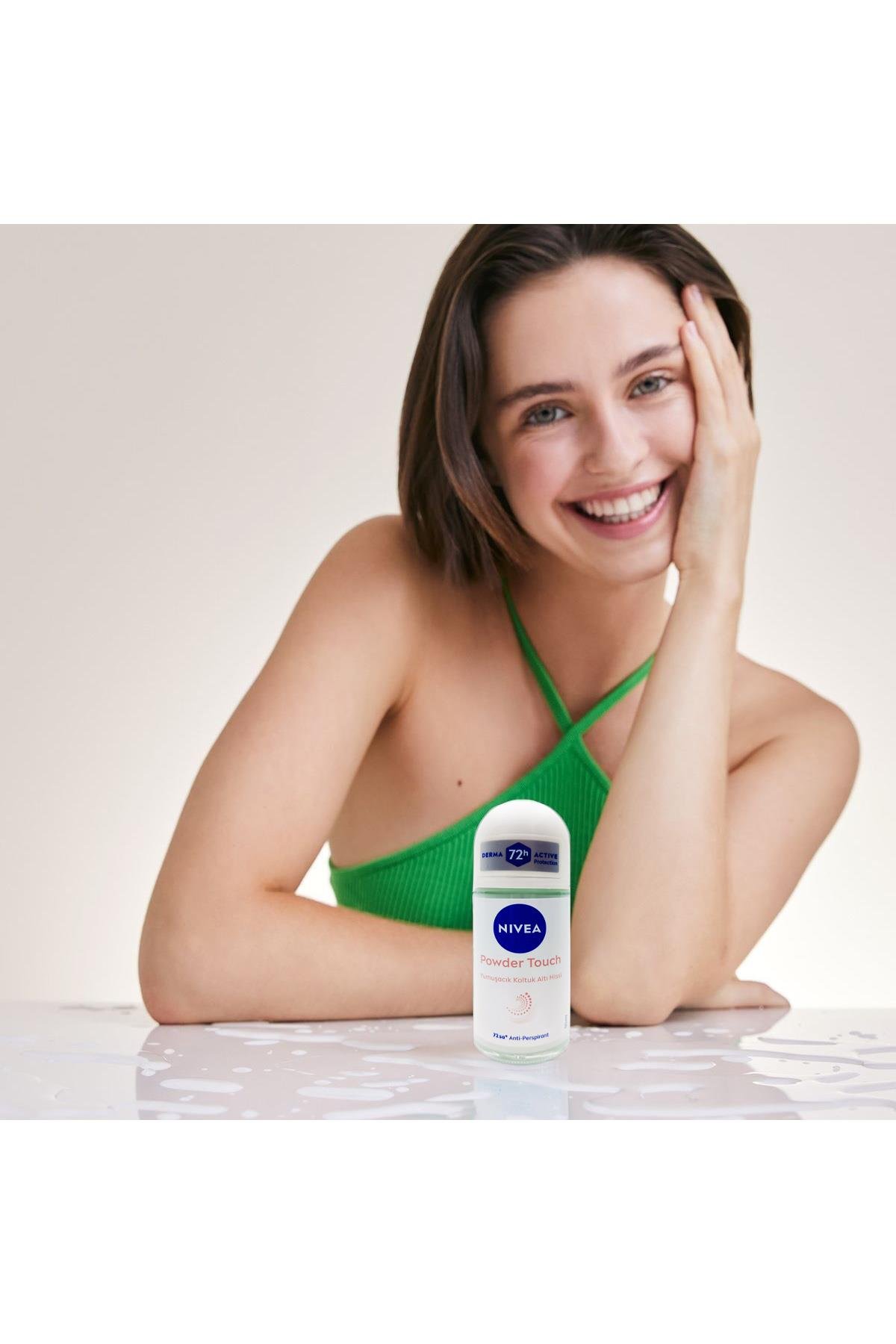 NiveaNivea Powder Touch Kadınlar İçin Roll On 50 mlNivea Powder Touch Roll-on 50 ml | Pürüzsüzlük ve Koruma