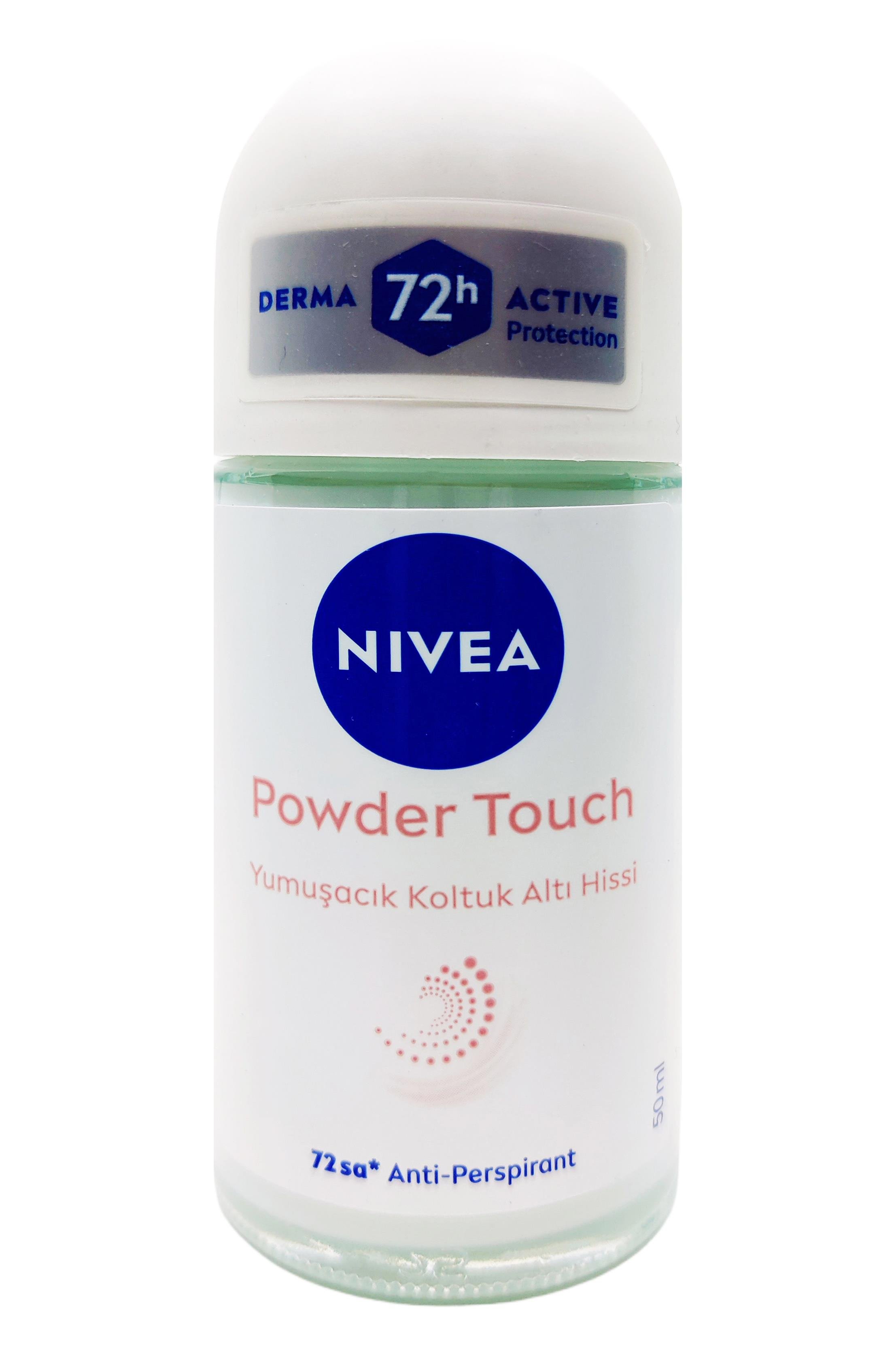 NiveaNivea Powder Touch Kadınlar İçin Roll On 50 mlNivea Powder Touch Roll-on 50 ml | Pürüzsüzlük ve Koruma