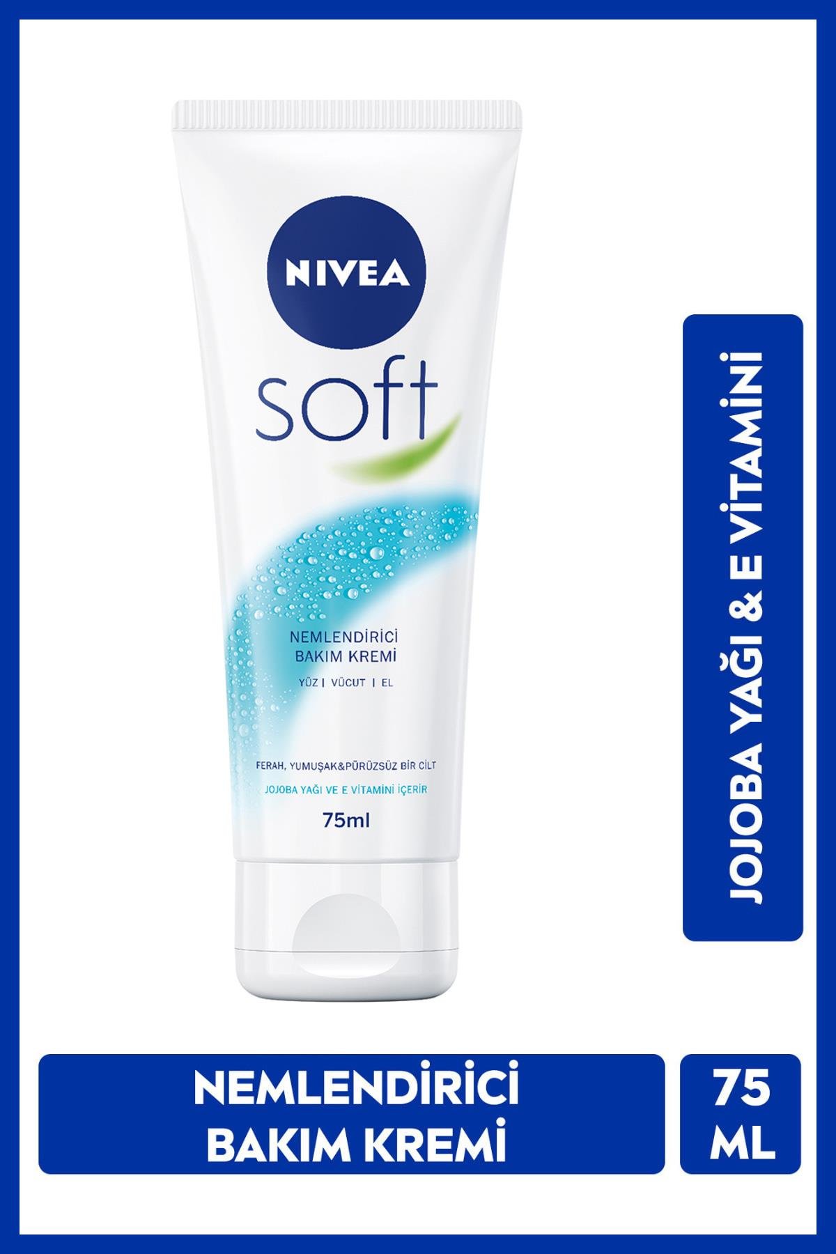 NiveaNivea Soft Nemlendirici Bakım Kremi 75 mlNivea Soft Krem 75 ml Fiyatı ve Özellikleri | Mutlufiyatlar