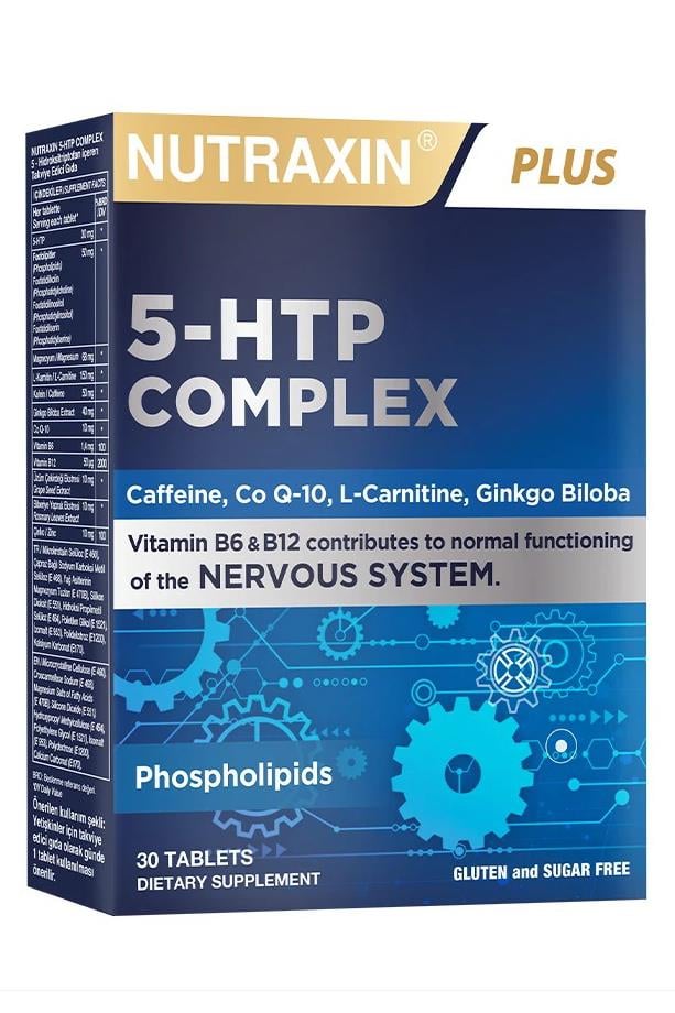NutraxinNutraxin 5-HTP Complex Takviye Edici Gıda 30 TabletNutraxin 5-Htp Complex 30 Tablet Fiyatı ve Özellikleri | Mutlufiyatlar