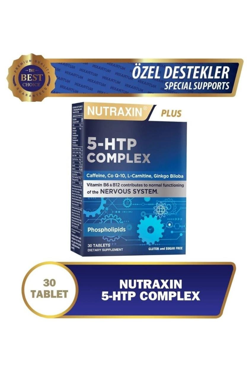 NutraxinNutraxin 5-HTP Complex Takviye Edici Gıda 30 TabletNutraxin 5-Htp Complex 30 Tablet Fiyatı ve Özellikleri | Mutlufiyatlar