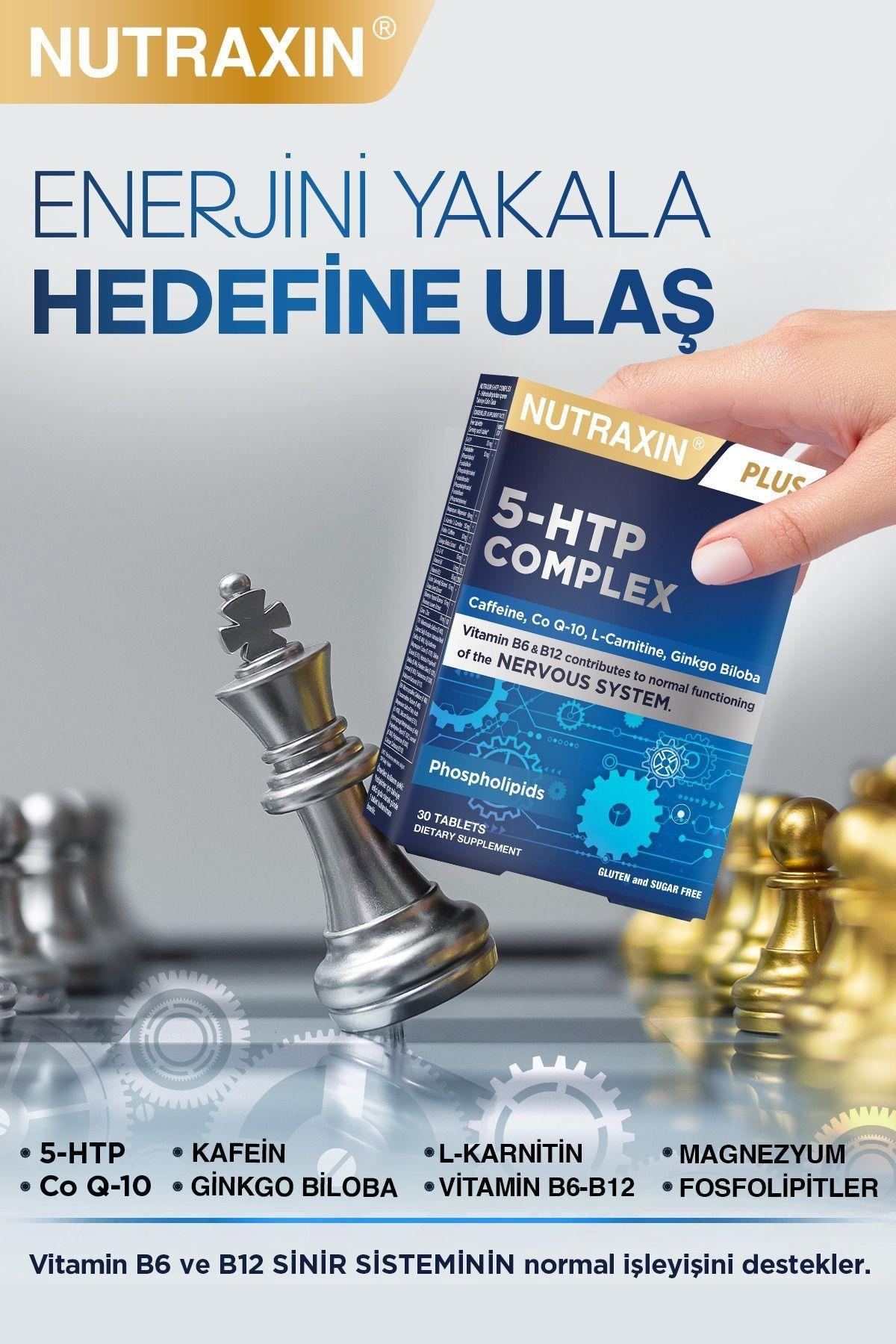NutraxinNutraxin 5-HTP Complex Takviye Edici Gıda 30 TabletNutraxin 5-Htp Complex 30 Tablet Fiyatı ve Özellikleri | Mutlufiyatlar