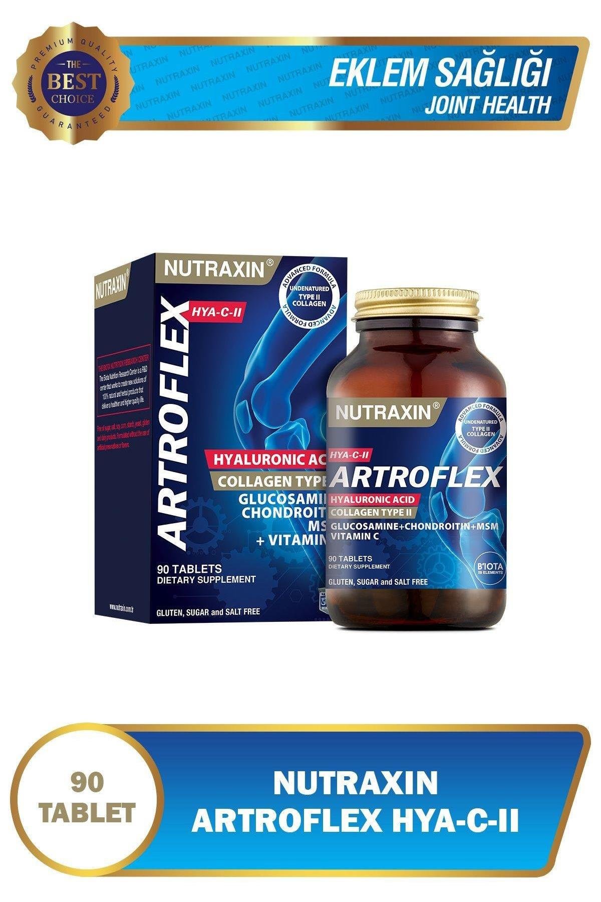 NutraxinNutraxin Artroflex HYA-C-II 90 TabletNutraxin Artroflex HYA-C-II 90 Tablet Fiyatı ve Özellikleri | Mutlufiyatlar