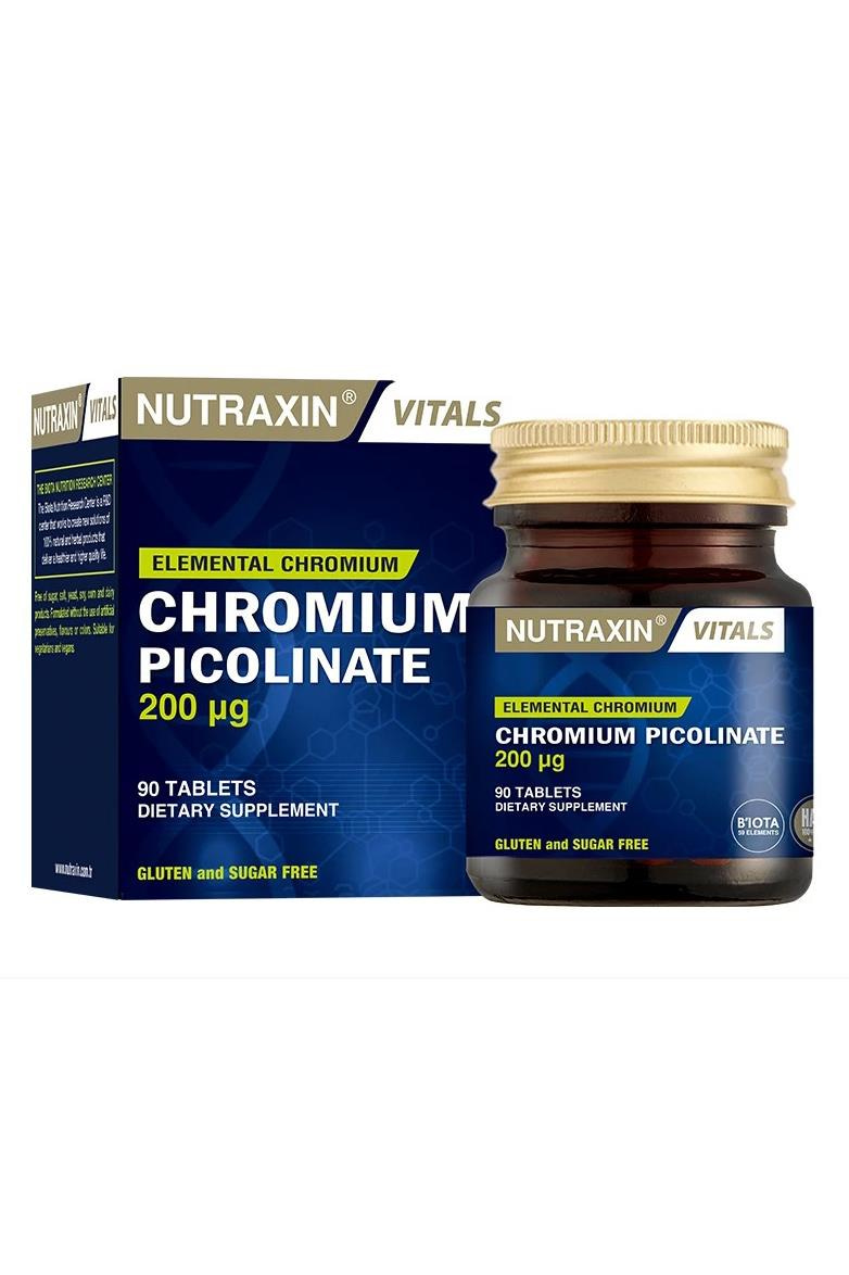 NutraxinNutraxin Chromium Picolinate 90 KapsülNutraxin Chromium Picolinate 90 Kapsül Fiyatı ve Özellikleri | Mutlufiyatlar