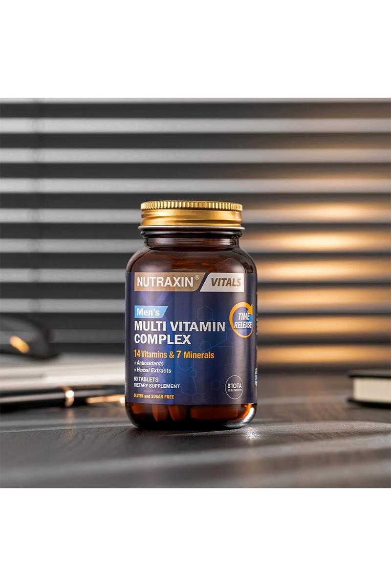 NutraxinNutraxin Mens Multi Vitamin Complex 60 TabletNutraxin Mens Multi Vitamin Complex 60 Tablet Fiyatı ve Özellikleri | Mutlufiyatlar