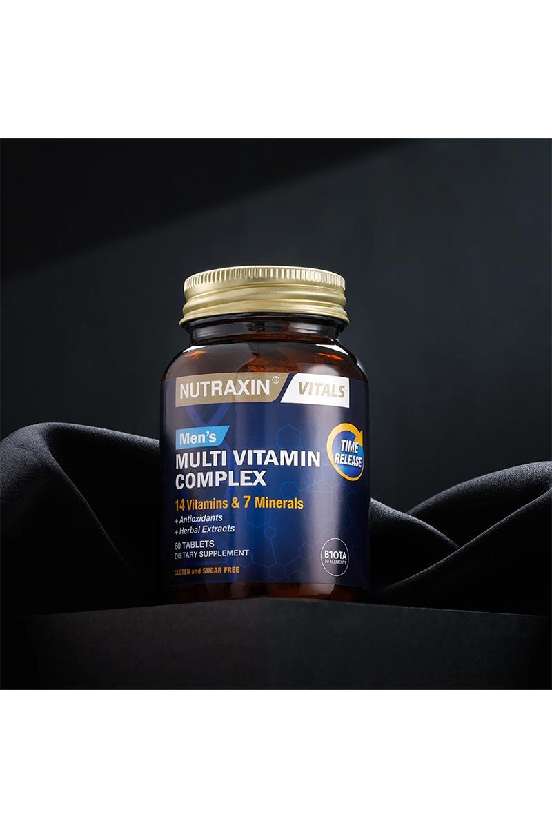 NutraxinNutraxin Mens Multi Vitamin Complex 60 TabletNutraxin Mens Multi Vitamin Complex 60 Tablet Fiyatı ve Özellikleri | Mutlufiyatlar