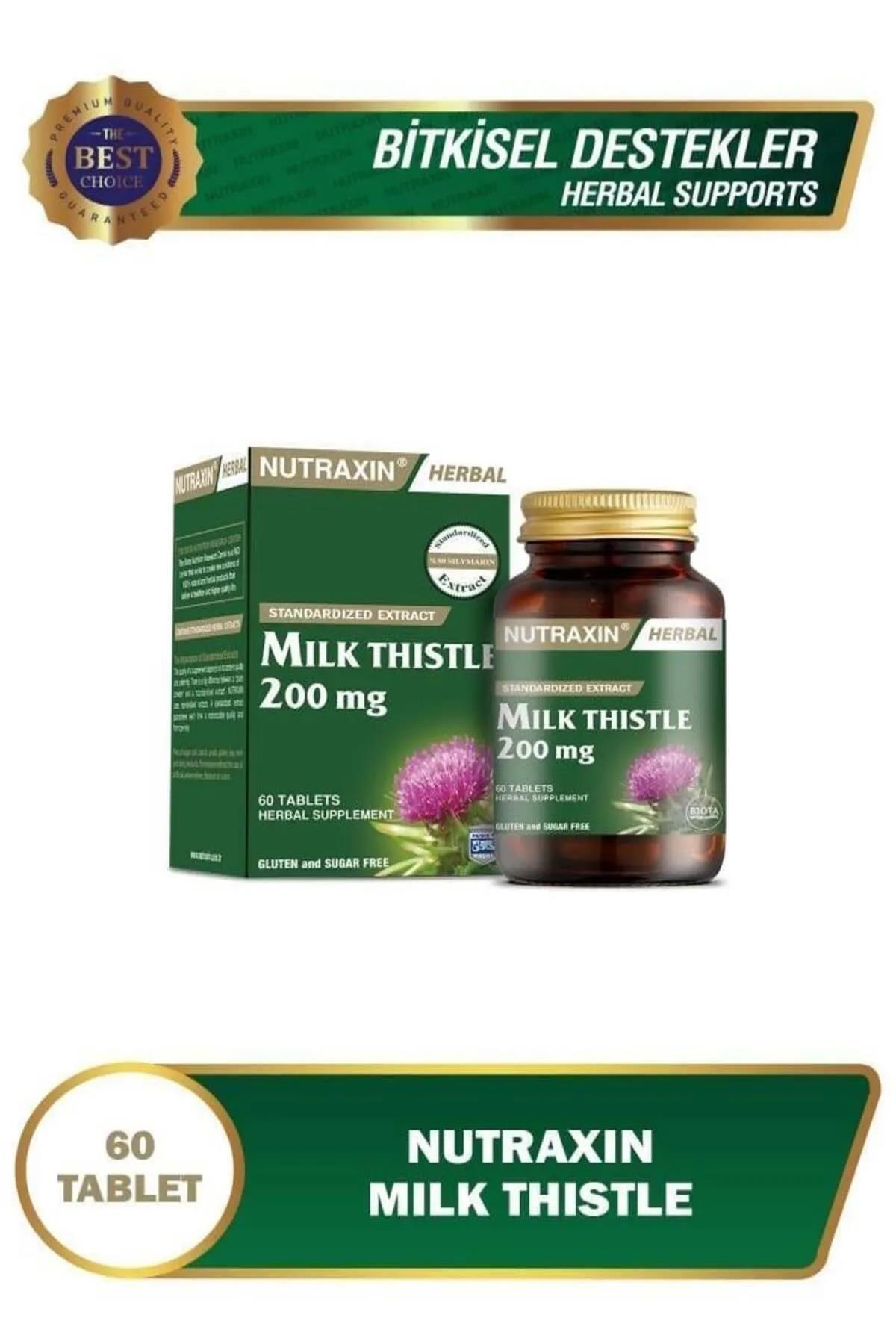 NutraxinNutraxin Milk Thistle 60 Tablet 2'liNutraxin Milk Thistle 60 Tablet Fiyatı ve Özellikleri | Mutlufiyatlar
