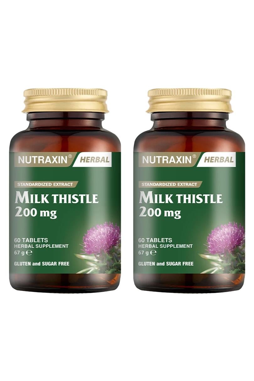 NutraxinNutraxin Milk Thistle 60 Tablet 2'liNutraxin Milk Thistle 60 Tablet Fiyatı ve Özellikleri | Mutlufiyatlar