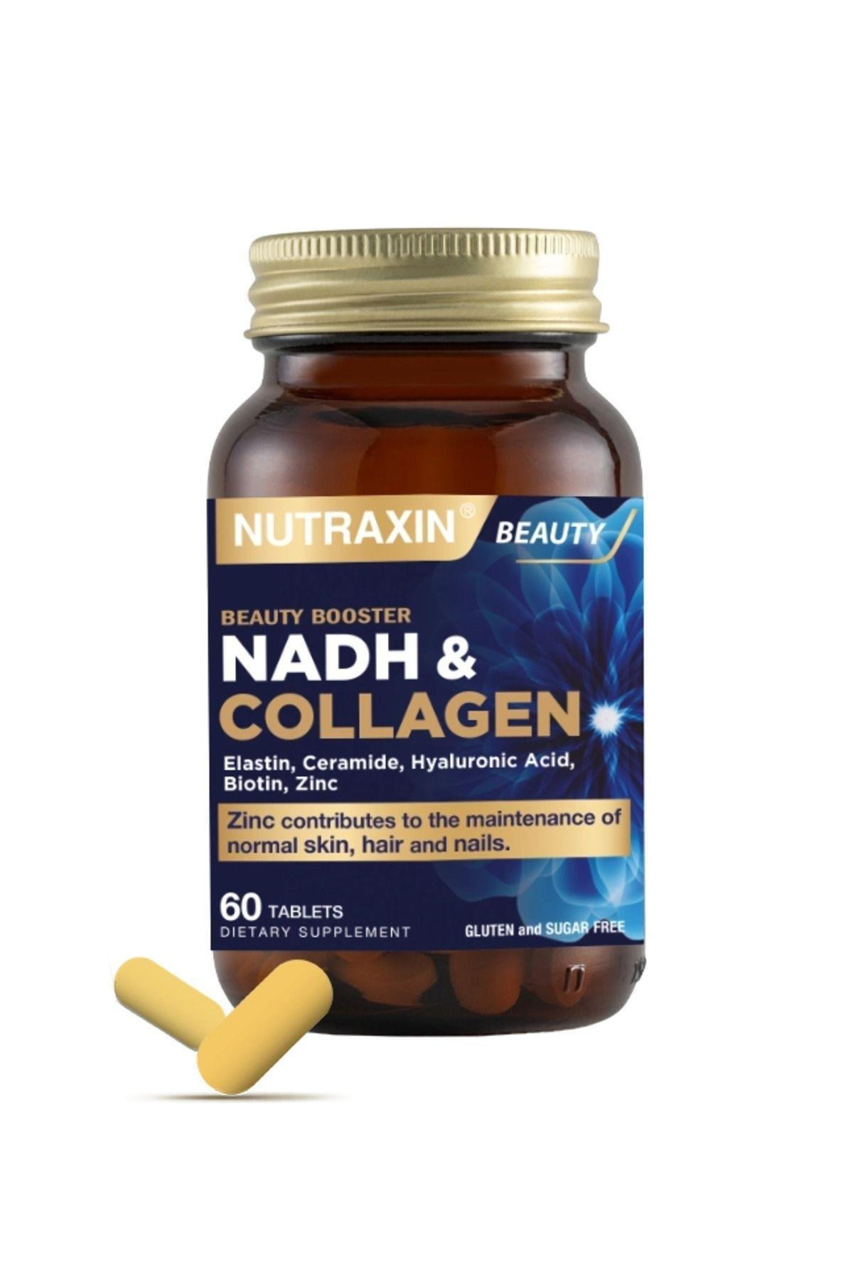 NutraxinNutraxin Nadh Collagen Collagen Takviye Edici Gıda 60 TabletNutraxin NADH   Collagen 60 Tablet Fiyatı ve Özellikleri | Mutlufiyatlar