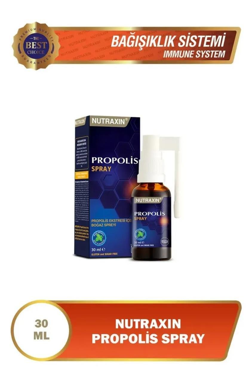 NutraxinNutraxin Propolis Boğaz Spreyi 30 ml 3'lüNutraxin Propolis Boğaz Spreyi 30 ml Fiyatı ve Özellikleri | Mutlufiyatlar