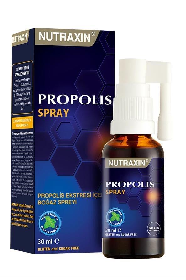 NutraxinNutraxin Propolis Boğaz Spreyi 30 ml 4'lüNutraxin Propolis Boğaz Spreyi 30 ml Fiyatı ve Özellikleri | Mutlufiyatlar