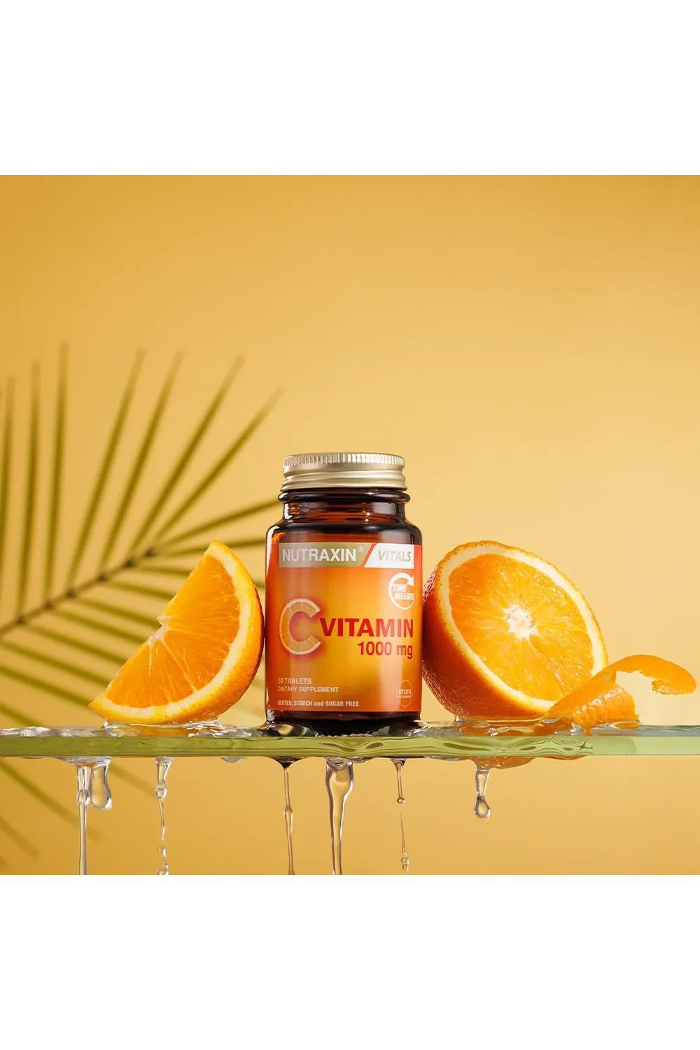 NutraxinNutraxin Vitamin C 1000 mg Takviye Edici Gıda 30 Tablet 2'liNutraxin Vitamin C 1000 mg 30 Tablet Fiyatı ve Özellikleri | Mutlufiyatlar