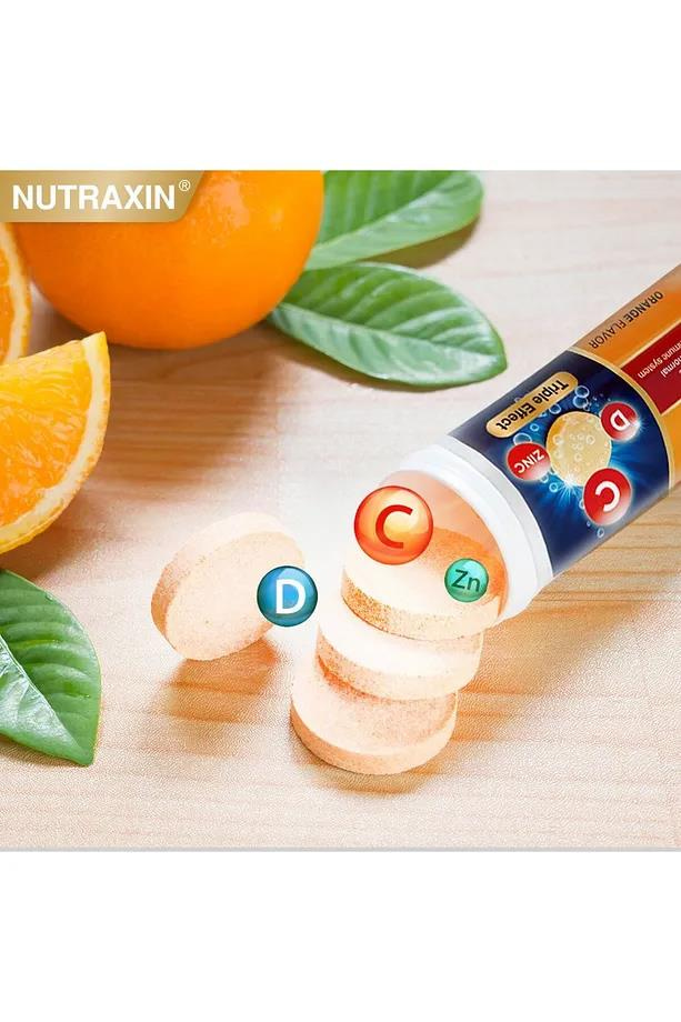 NutraxinNutraxin Vitamin C D Zinc 15 Efervesan Tablet - 1 Alana 1 Hediye Avantajlı PaketNutraxin Vitamin C D Zinc 15 Efervesan Tablet - İkili Kofre Fiyatı ve Özellikleri | Mutlufiyatlar