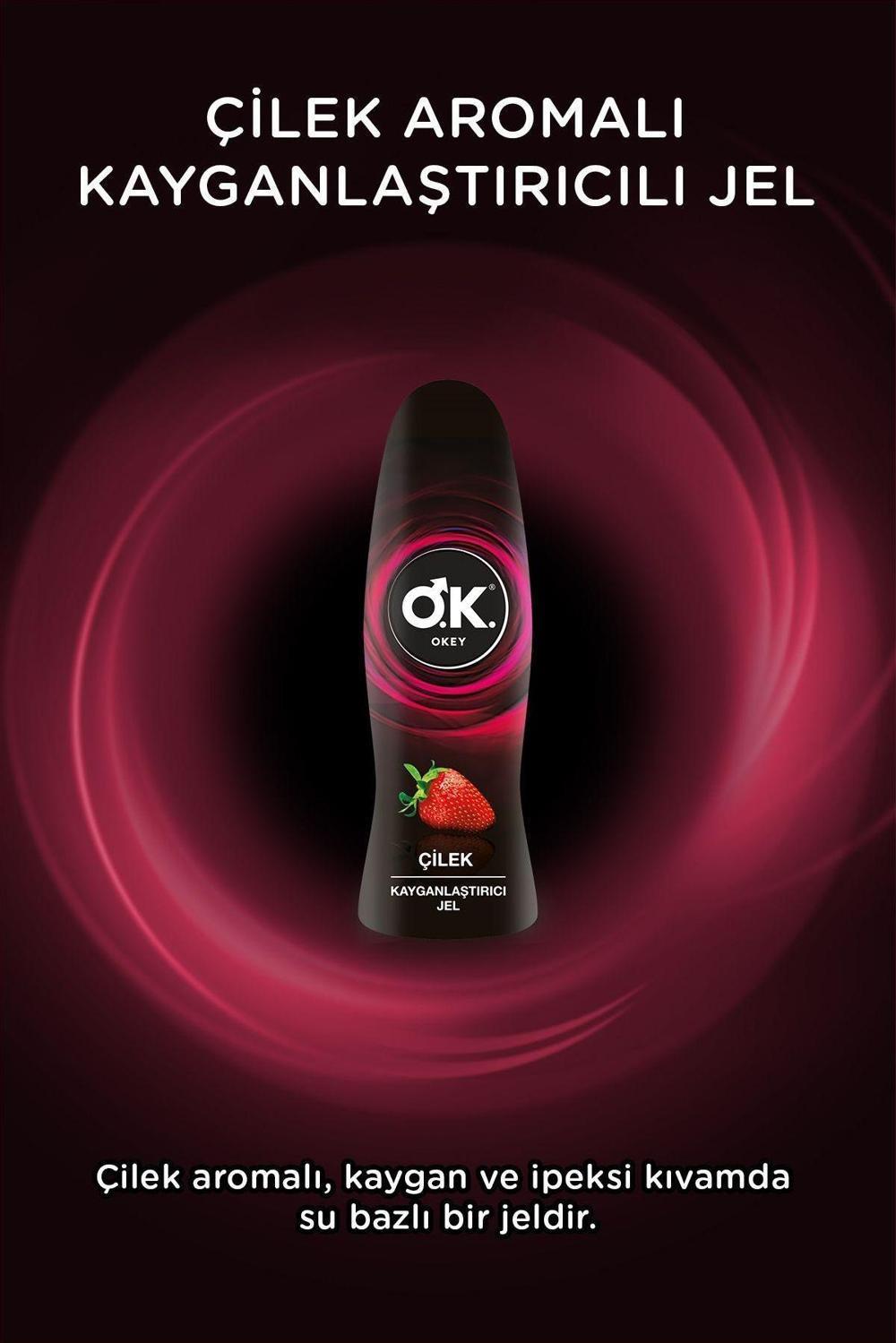 OkeyOkey Çilek Su Bazlı Kayganlaştırıcı Jel 50 mlOkey Kayganlaştırıcı Jel Çilek 50 ml Fiyatı ve Özellikleri | Mutlufiyatlar