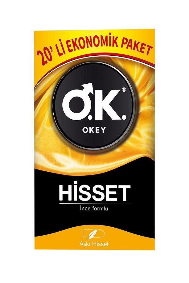 OkeyOkey Hisset Prezervatif Ekonomik Paket 20 AdetOkey Prezervatif Hisset 20li - Ekonomik Fiyatı ve Özellikleri | Mutlufiyatlar