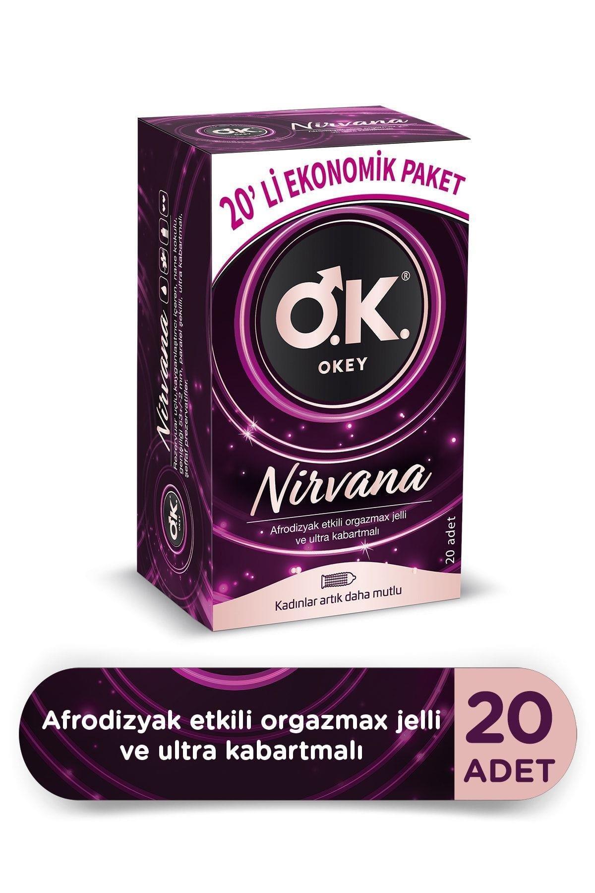 OkeyOkey Nirvana Prezervatif Ekonomik Paket 20 Adet 2'liOkey Prezervatif Nirvana 20li Fiyatı ve Özellikleri | Mutlufiyatlar