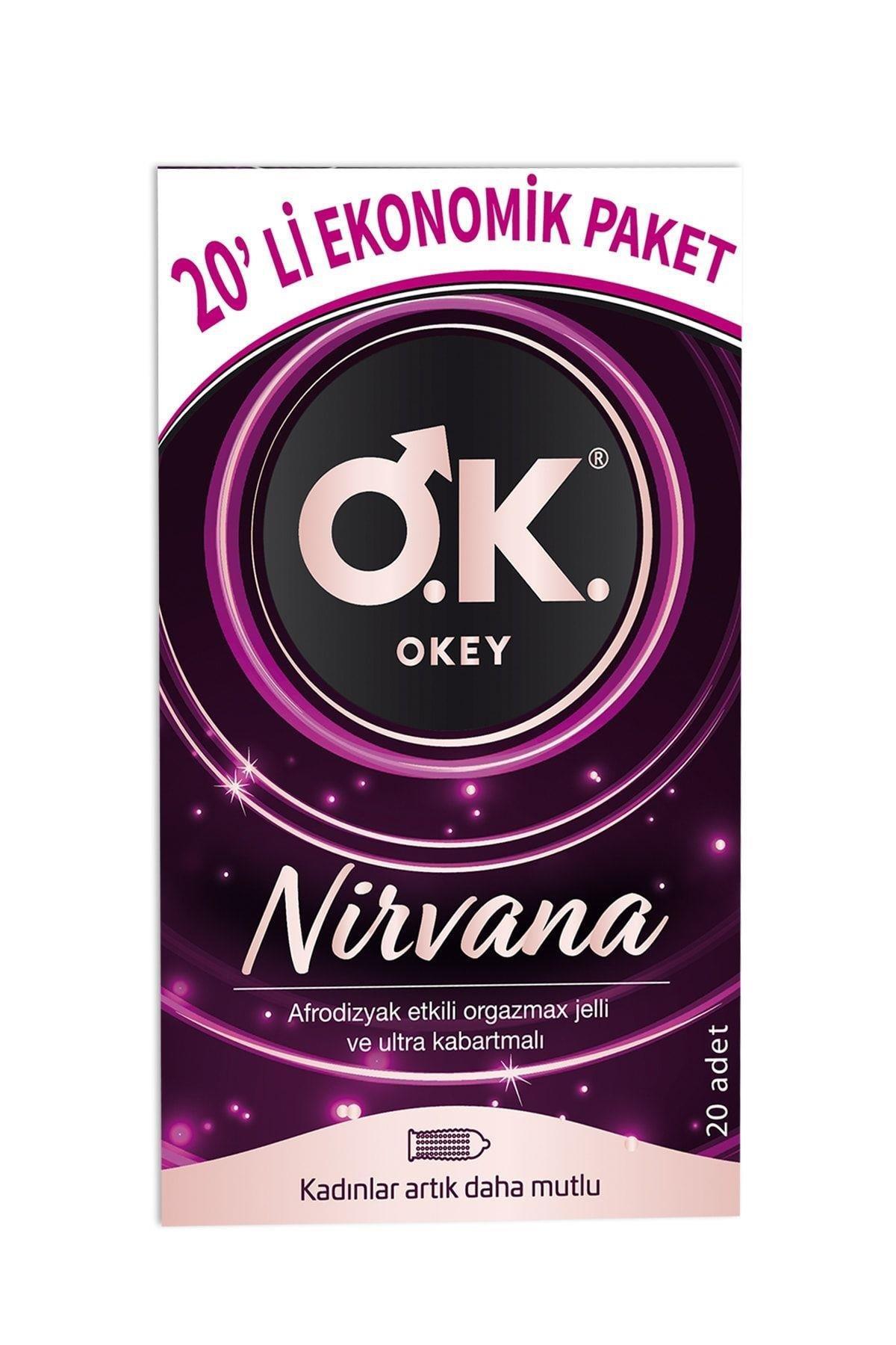 OkeyOkey Nirvana Prezervatif Ekonomik Paket 20 Adet 4'lüOkey Prezervatif Nirvana 20li Fiyatı ve Özellikleri | Mutlufiyatlar