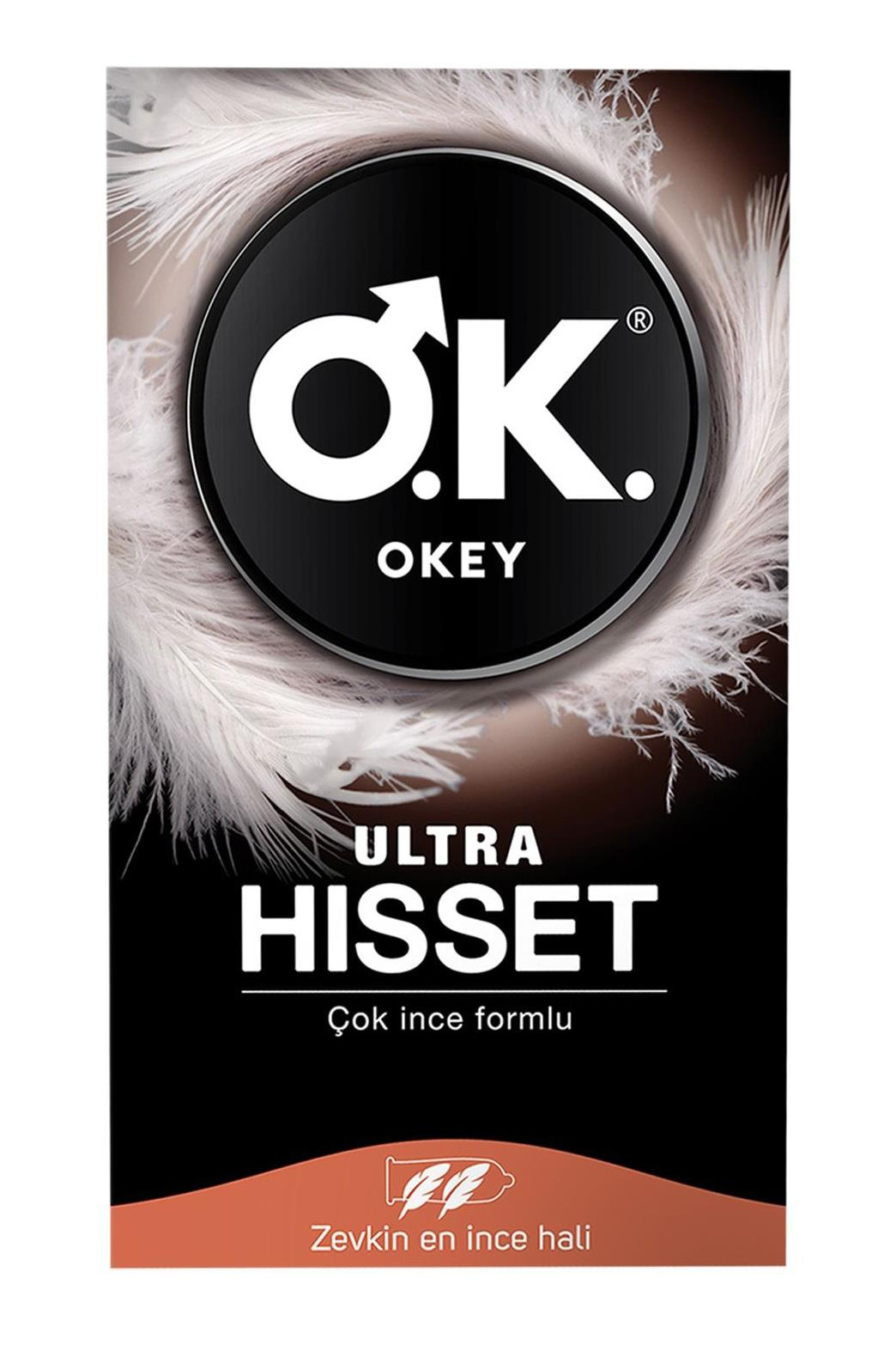 OkeyOkey Ultra Hisset Prezervatif 10 AdetOkey Ultra Hisset 10 Lu | Orijinal ve Güvenilir Ürün - Hızlı Kargo