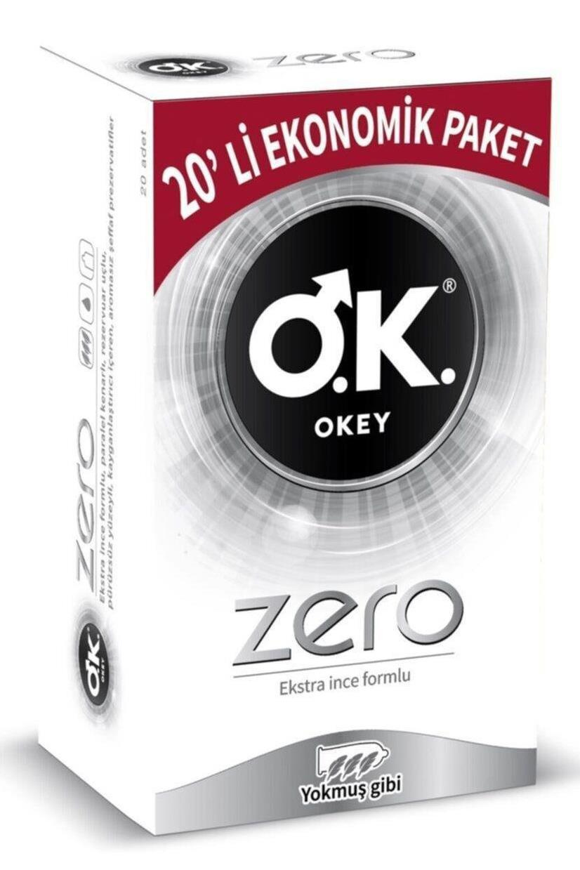 OkeyOkey Zero Prezervatif Ekonomik Paket 20 AdetOkey Prezervatif Zero Ekstra İnce Formlu 20li Fiyatı ve Özellikleri | Mutlufiyatlar