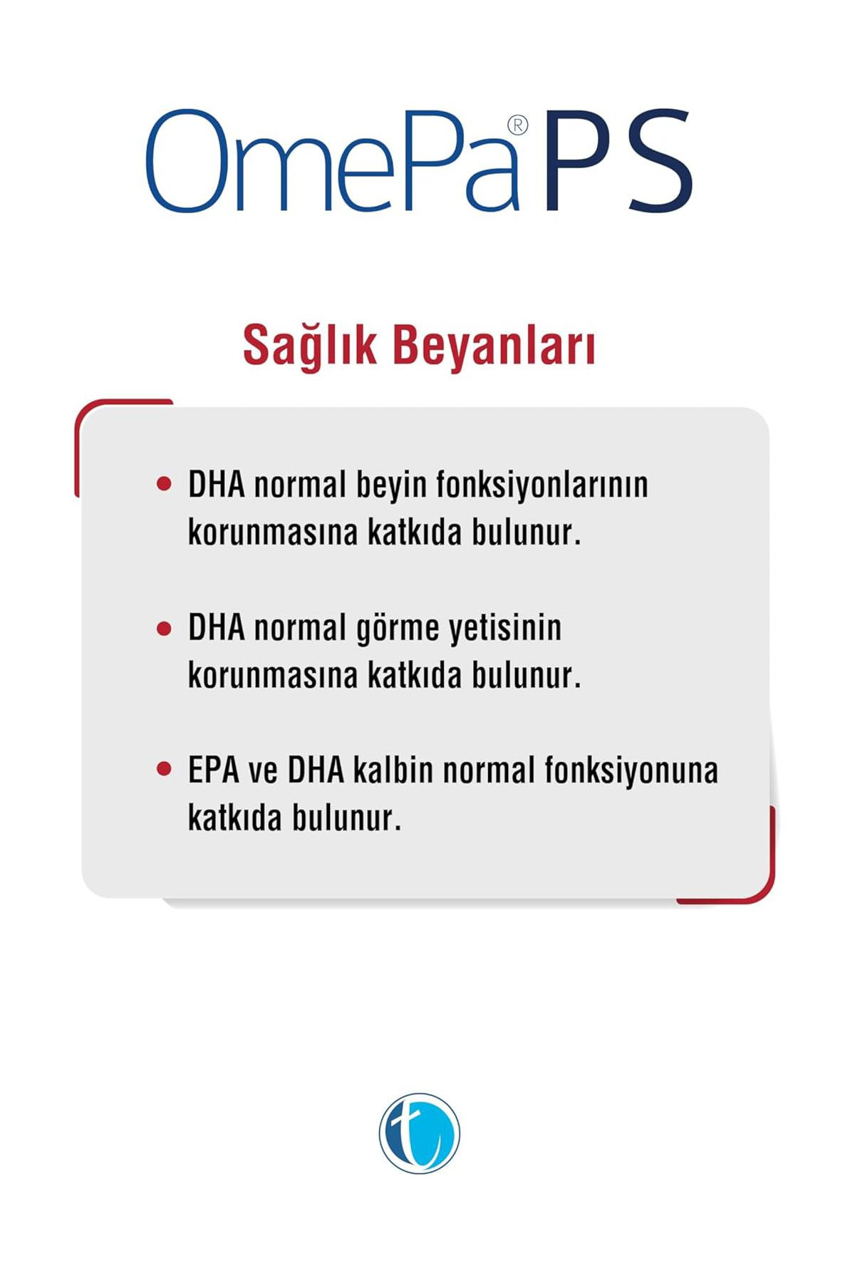 OmepaOmepa PS 30 Yumuşak Kapsül Fosfatidilserin Omega 3 Balık YağıOmepa PS Fosfatidilserin + Omega 3 | Hafıza ve Konsantrasyon İçin