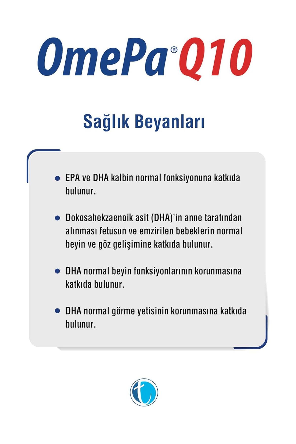 OmepaOmepa Q10 Omega 3 Ubikinol 60 KapsülOmepa-Q10 60 Kapsül Fiyatı ve Özellikleri | Mutlufiyatlar