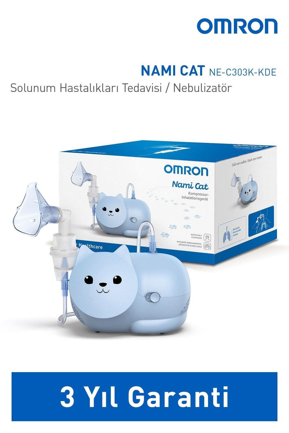 OmronOmron Nami Cat Çocuklara Uygun Sevimli Nebulizatör NE-C303K-KDEOmron Nami Cat Compressor Nebülizatör Fiyatı ve Özellikleri | Mutlufiyatlar