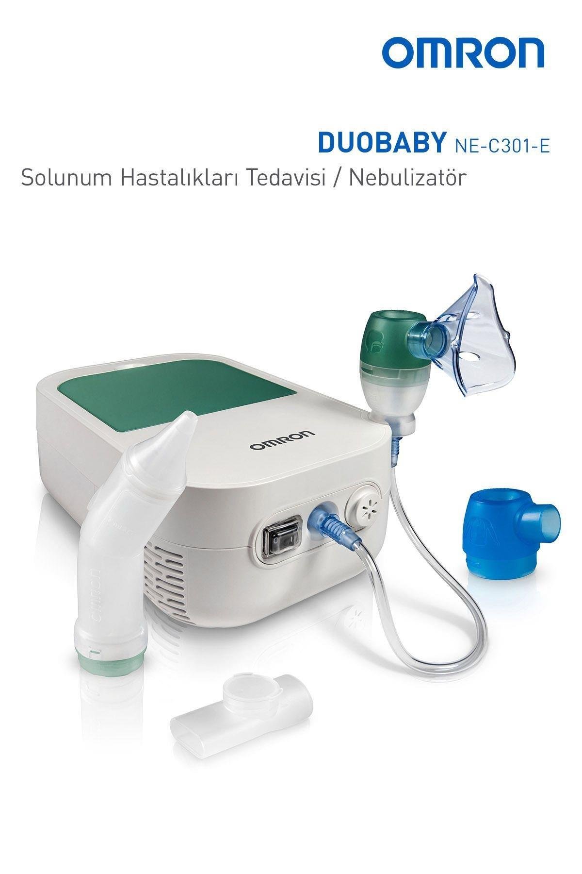 OmronOmron NE-C301-E Duobaby Burun Aspiratörü ve NebulizatörOmron Duobaby NE-C301-E Nazal Aspiratör Kompresörlü Nebulizatör Fiyatı ve Özellikleri | Mutlufiyatlar