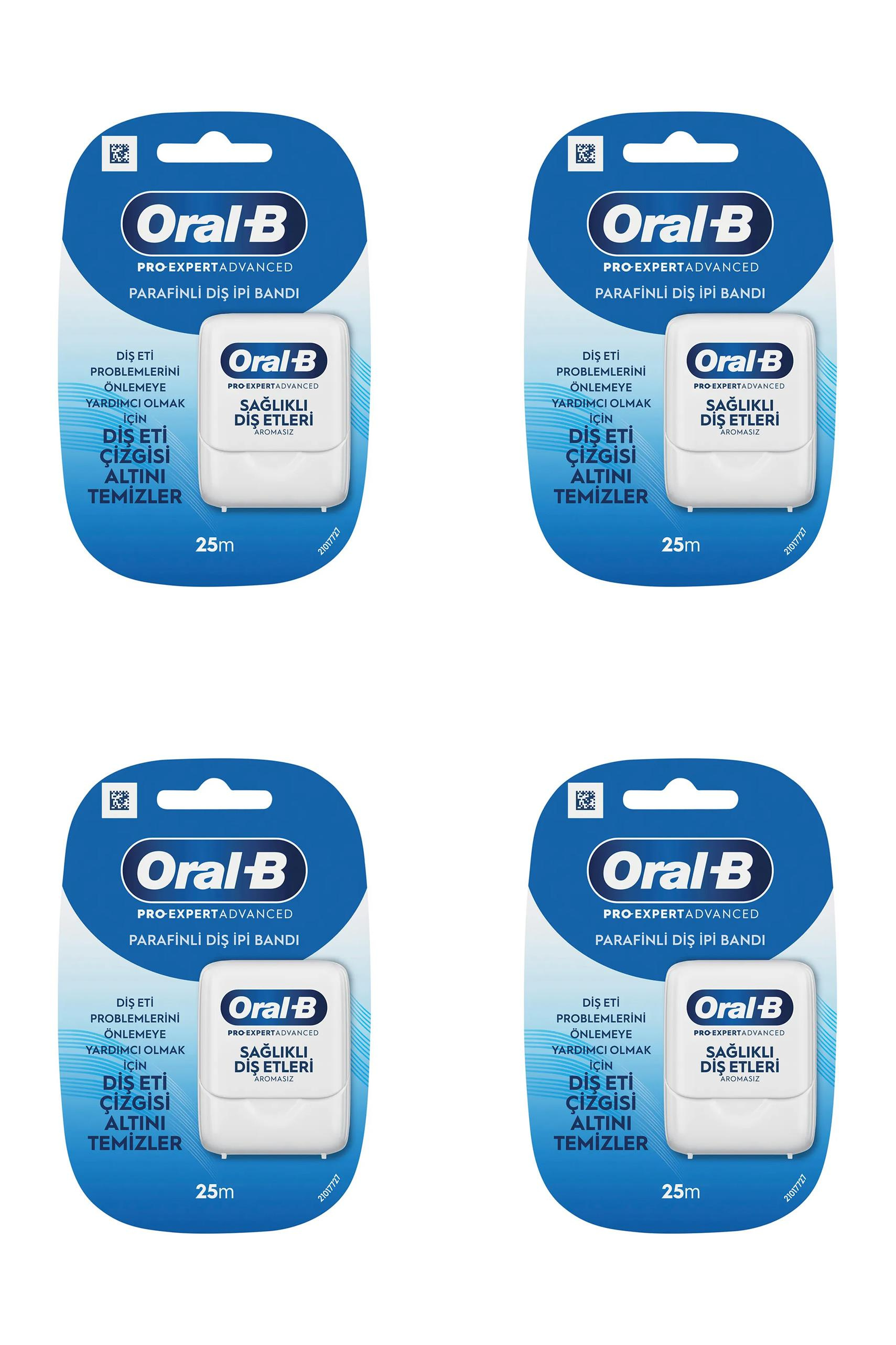 Oral-BOral-B Diş İpi Pro-Expert Advanced 25 m 4'lüOral-B Diş İpi Pro-Expert Clinic Line 25 m Fiyatı ve Özellikleri | Mutlufiyatlar