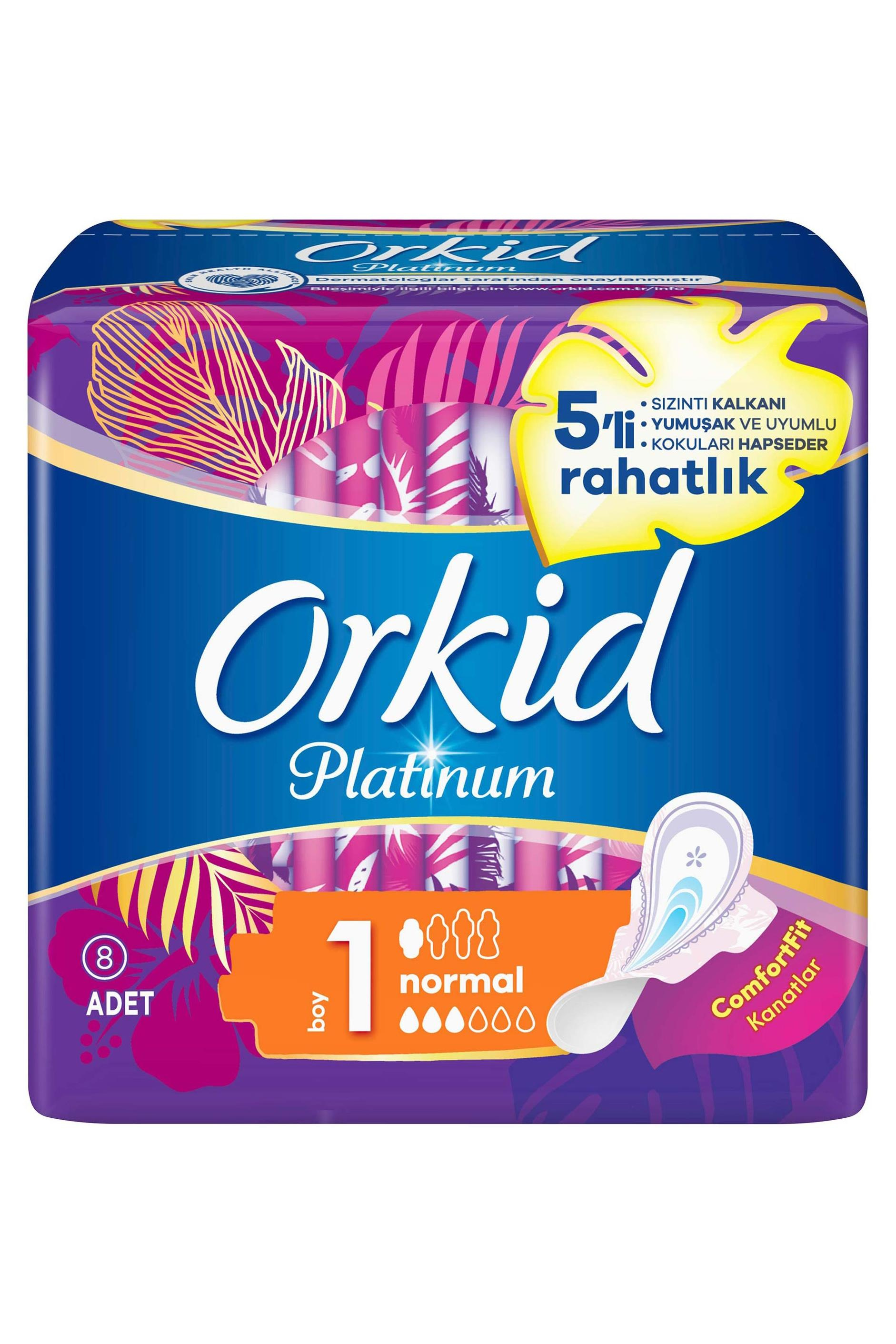 OrkidOrkid Platinum Ultra Normal 8 Adet 1 BoyOrkid Platinum Ultra Normal 8li Fiyatı ve Özellikleri | Mutlufiyatlar