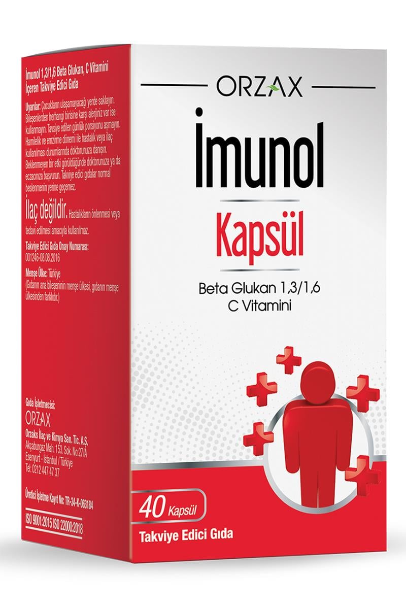 Orzaxİmunol 40 Kapsülİmunol 40 Kapsül Fiyatı ve Özellikleri | Mutlufiyatlar