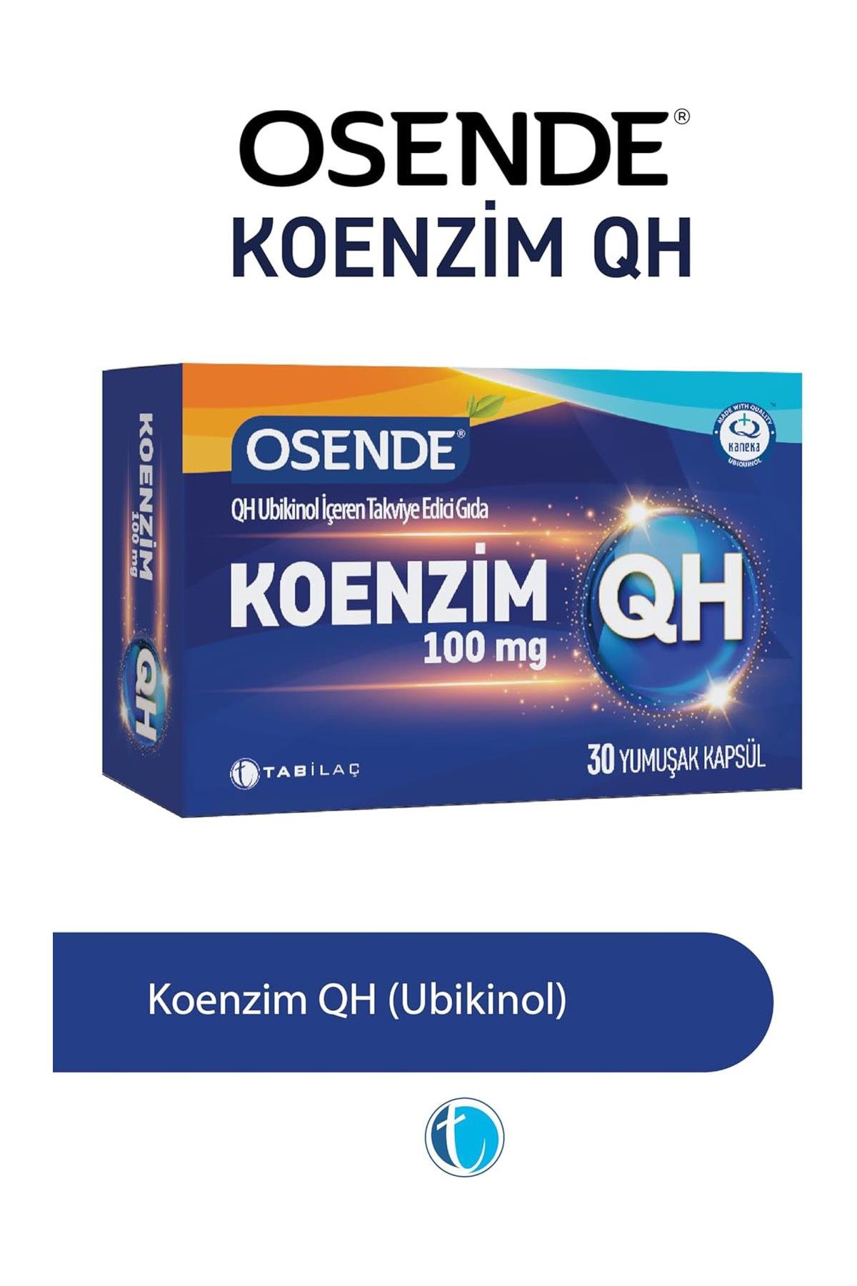 OsendeOsende Koenzim QH 100 mg 30 TabletOsende Koenzim QH Ubikinol 100 mg 30 Tablet Fiyatı ve Özellikleri | Mutlufiyatlar