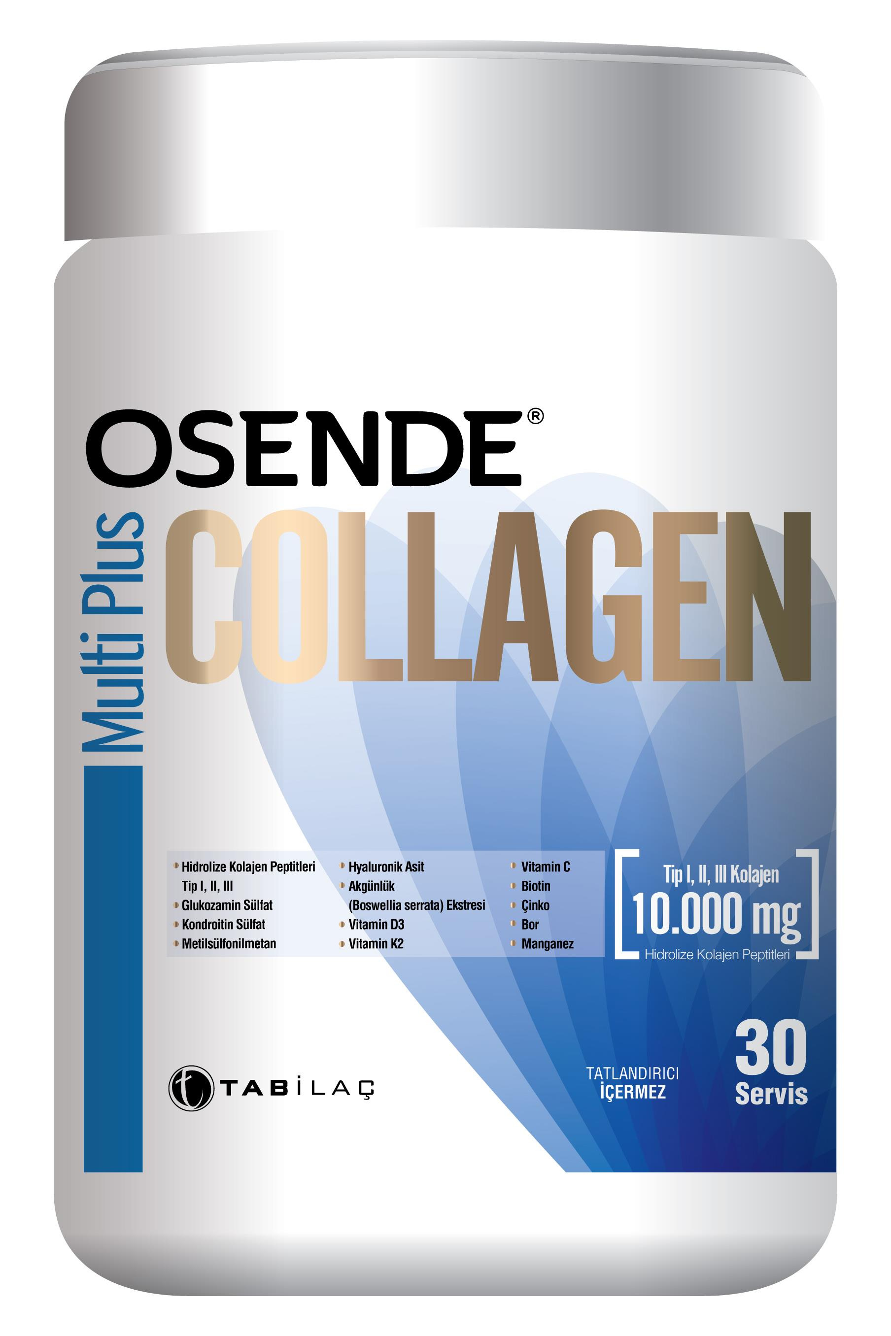OsendeOsende Multi Plus Collagen Powder 10,000 mg 30 ServisOsende Multi Plus Collagen Powder 10,000 mg 30 Servis Fiyatı ve Özellikleri | Mutlufiyatlar