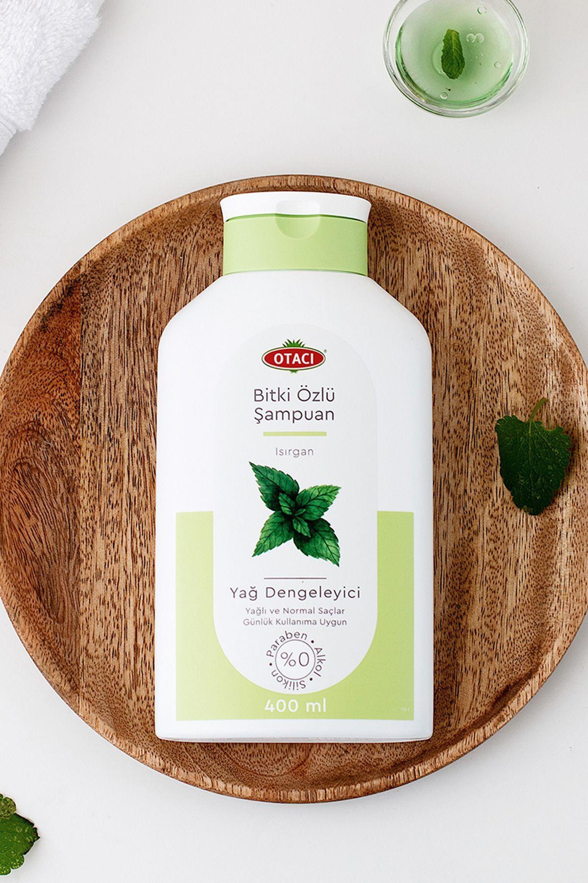 OtacıBitki Özlü Yağ Dengeleyici Isırgan Şampuan 400 ml