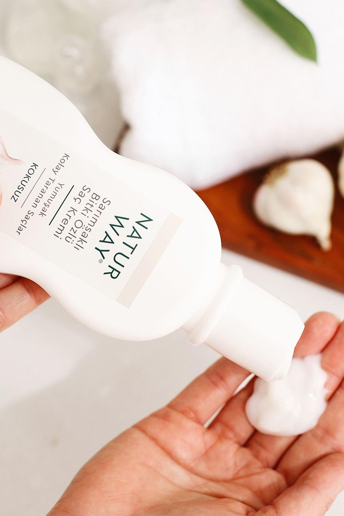 OtacıNaturway Sarımsaklı Bitki Özlü Saç Kremi 300 Mll Koçak Kozmetikk