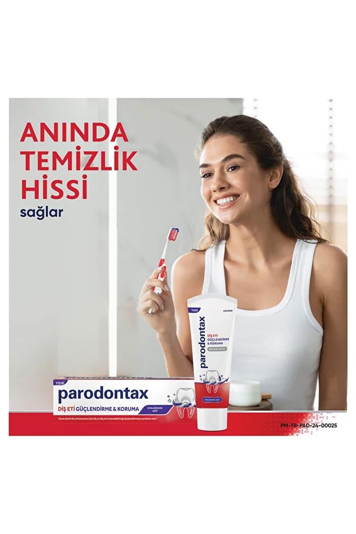 ParodontaxParodontax Diş Eti Güçlendirme Koruma Beyazlatıcı Diş Macunu 75 mlParodontax Diş Eti Güçlendirme Koruma Beyazlatıcı Diş Macunu 75 ml Fiyatı ve Özellikleri | Mutlufiyatlar