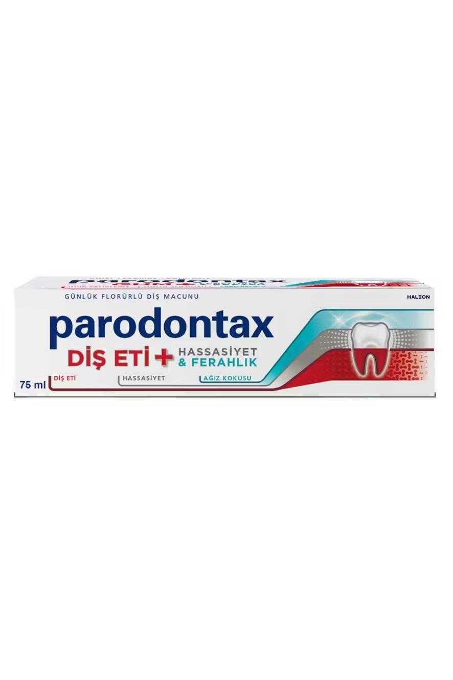 ParodontaxParodontax Diş Eti Hassasiyet Ferahlık Beyazlatıcı Diş Macunu 75 ml 10'luParodontax Diş Eti Hassasiyet Ferahlık Beyazlatıcı Diş Macunu 75 ml Fiyatı ve Özellikleri | Mutlufiyatlar