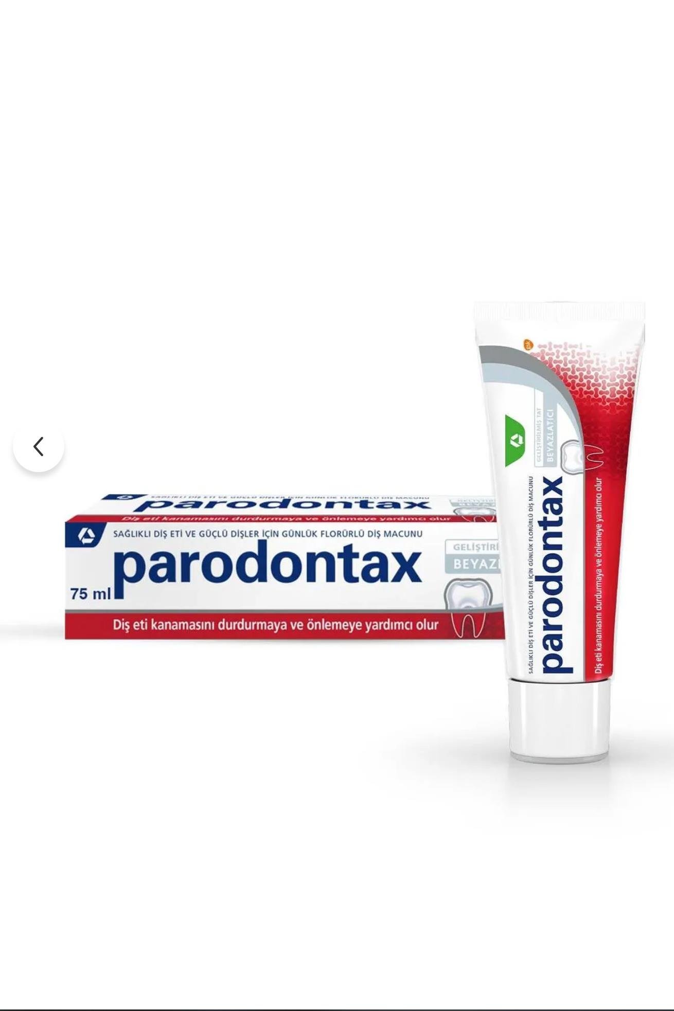 ParodontaxParodontax Diş Macunu Beyazlatıcı 75 mlParodontax Orijinal Ürün | Hızlı Kargo | Güvenli Alışveriş