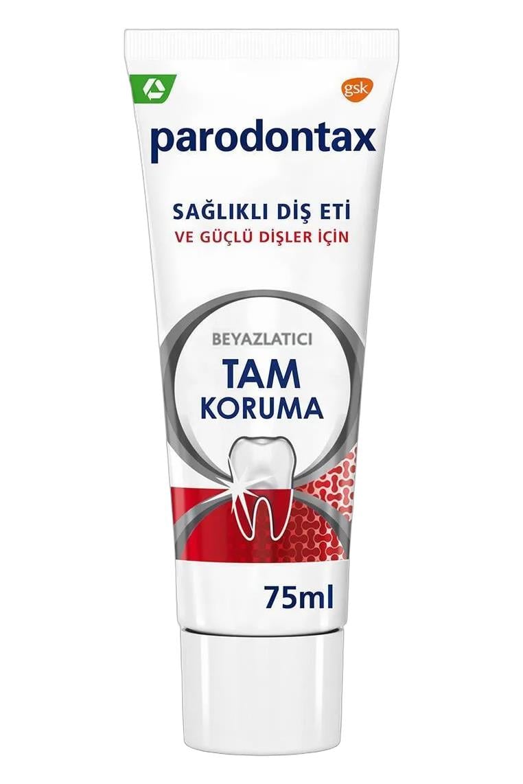 ParodontaxParodontax Diş Macunu Tam Koruma Beyazlatıcı 75 mlParodontax Orijinal Ürün | Hızlı Kargo | Güvenli Alışveriş