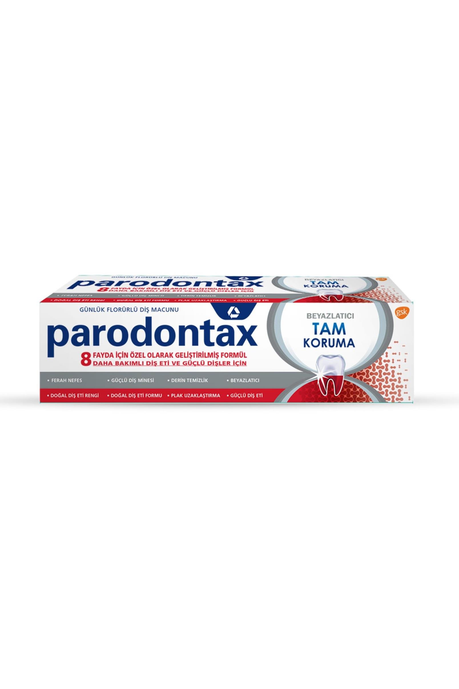 ParodontaxParodontax Diş Macunu Tam Koruma Beyazlatıcı 75 mlParodontax Orijinal Ürün | Hızlı Kargo | Güvenli Alışveriş