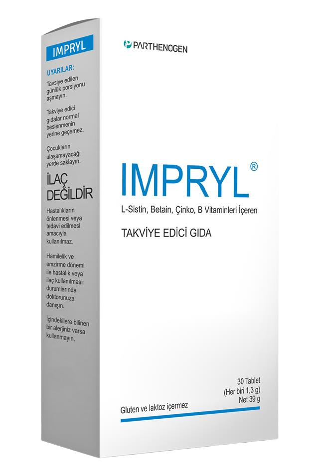 ParthenogenImpryl Takviye Edici Gıda 30 TabletImpryl Takviye Edici Gıda 30 Tablet Fiyatı ve Özellikleri | Mutlufiyatlar