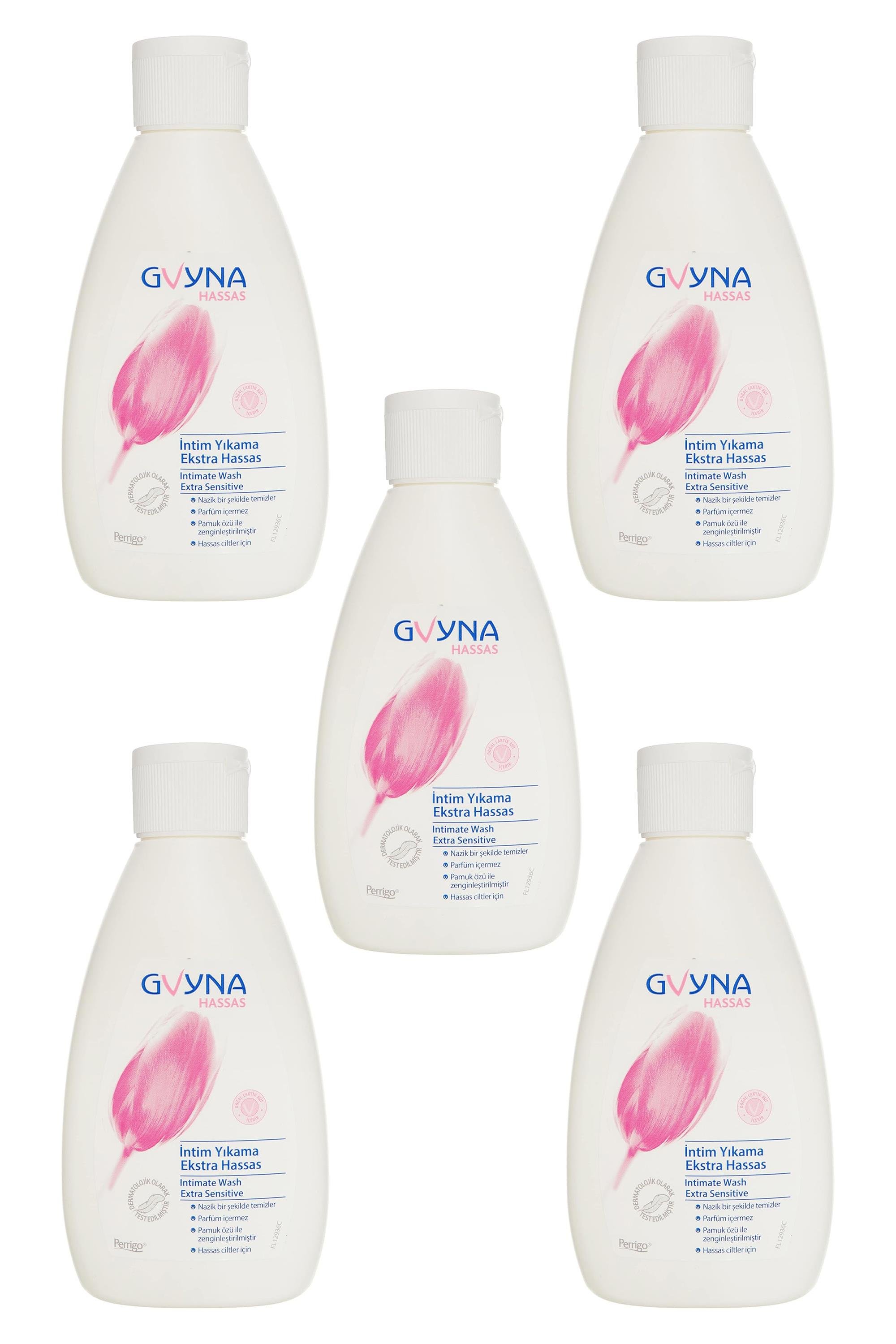 PerrigoGvyna İntim Ekstra Hassas Yıkama 200 ml 5'liGvyna Pharma İntim Yıkama Hassas 200 ml Fiyatı ve Özellikleri | Mutlufiyatlar