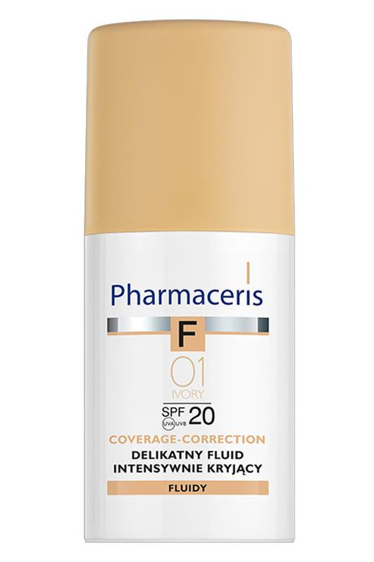 PharmacerisPharmaceris Intense Coverage Mild Fluid Foundation Spf 20 / 01 Ivory 30 mlPharmaceris Intense Fondöten SPF20 Ivory | Yüksek Kapatıcı Etki