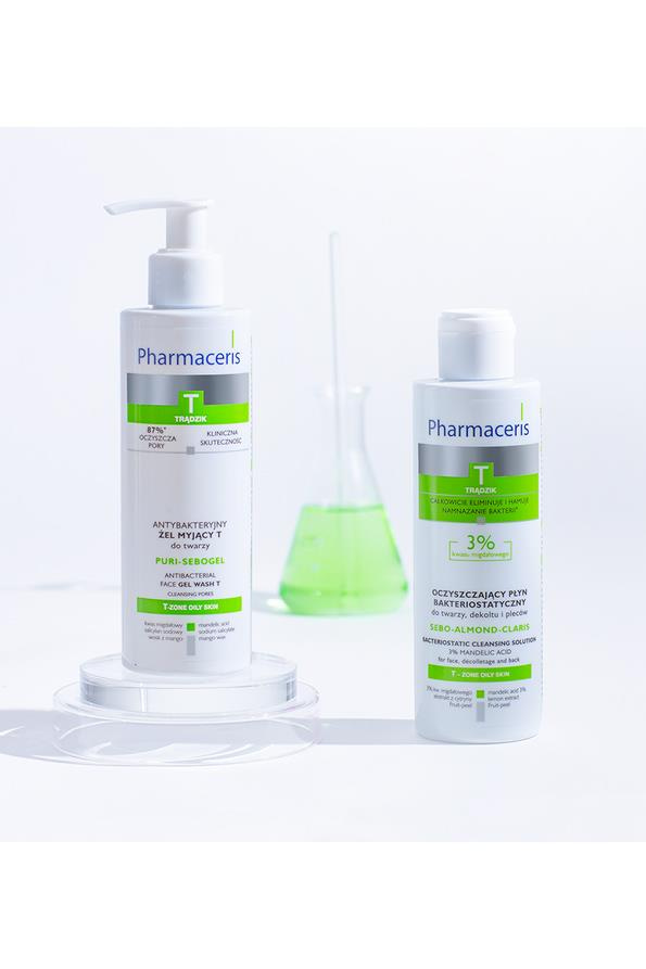 PharmacerisPharmaceris Puri Sebogel Deep Yüksek Arındırıcı Temizleyici Yüz Jeli 190 ml Pharmaceris Puri Sebogel 190ml | Derinlemesine Yüz Temizleyici