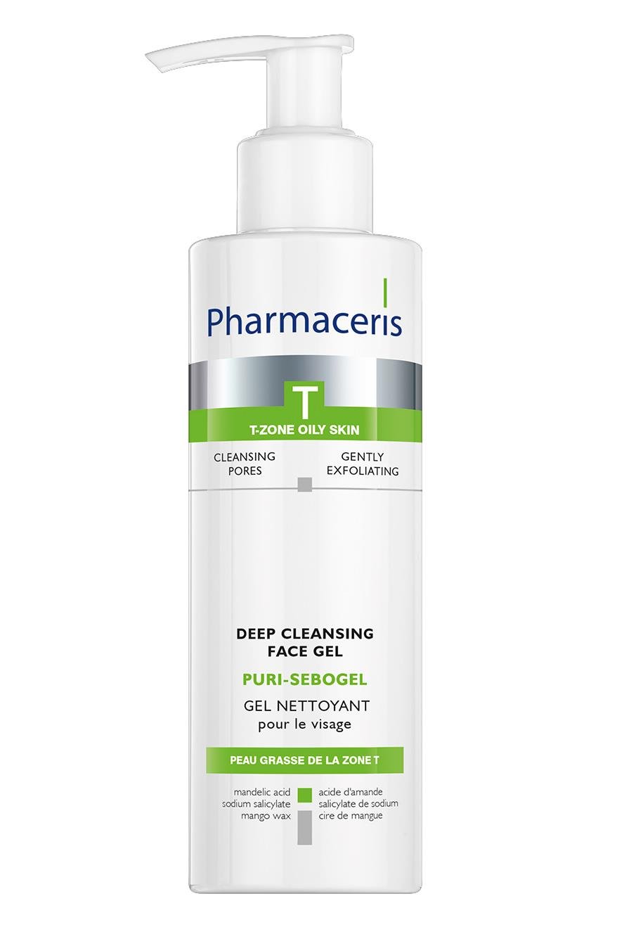 PharmacerisPharmaceris Puri Sebogel Deep Yüksek Arındırıcı Temizleyici Yüz Jeli 190 ml Pharmaceris Puri Sebogel 190ml | Derinlemesine Yüz Temizleyici