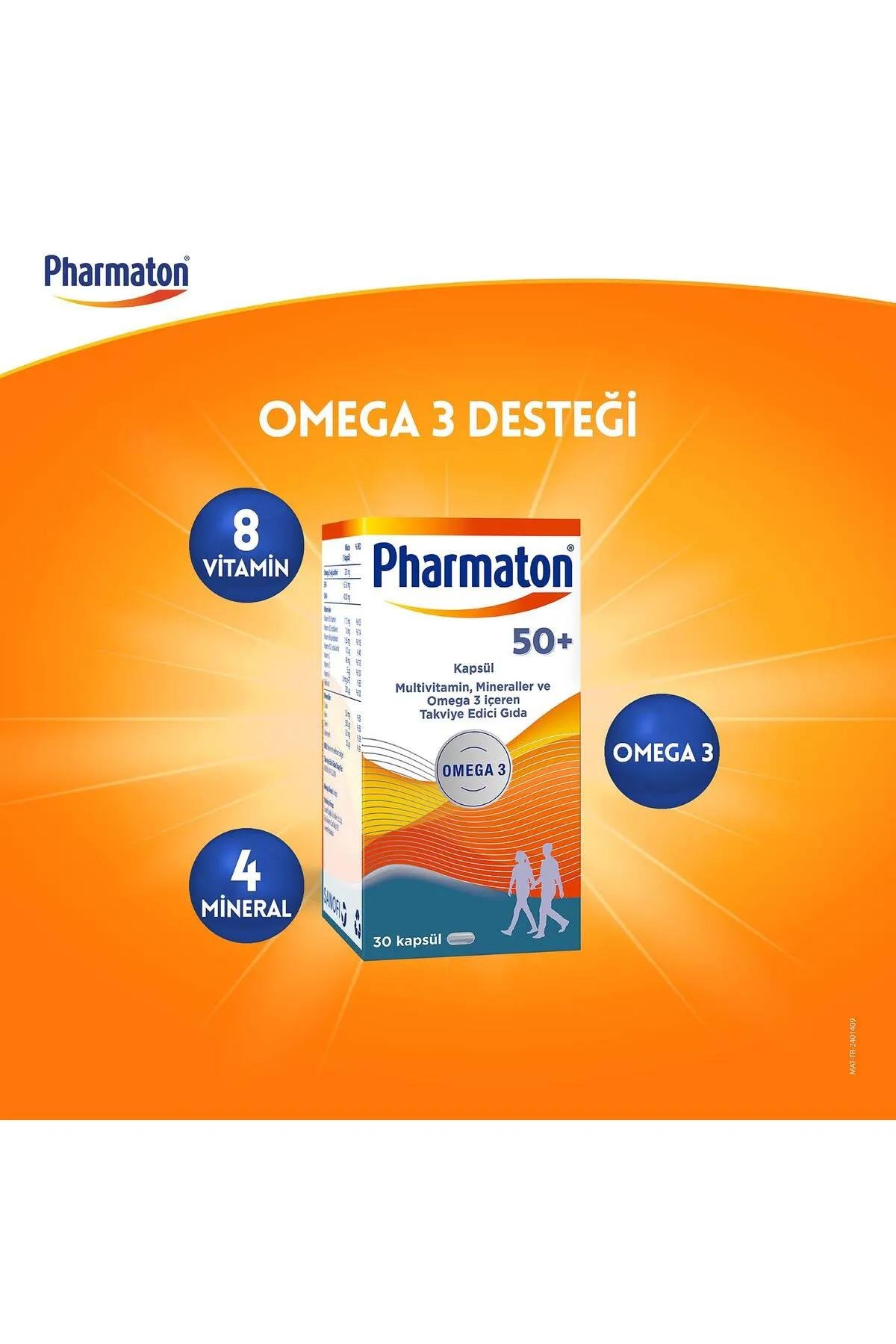 PharmatonPharmaton 50 Plus 30 KapsülPharmaton 50 Plus 30 Kapsül Fiyatı ve Özellikleri | Mutlufiyatlar