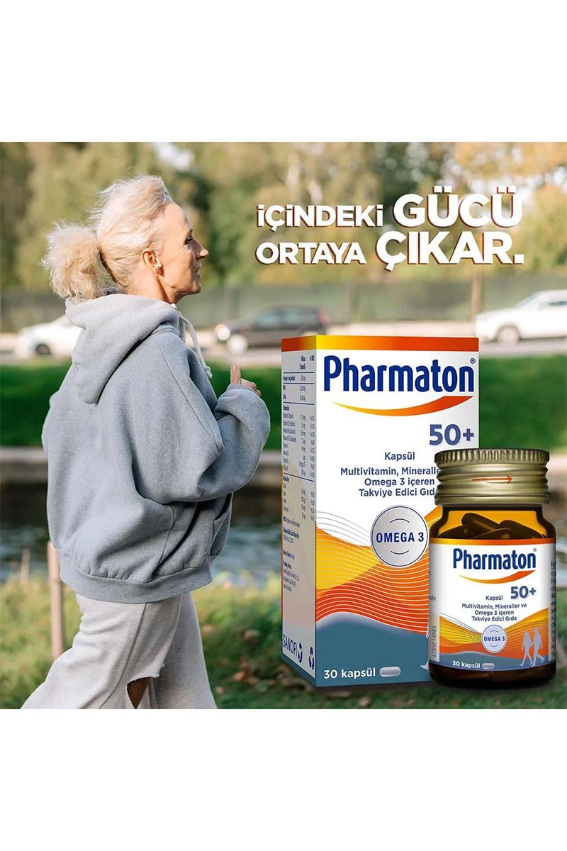 PharmatonPharmaton 50 Plus 30 KapsülPharmaton 50 Plus 30 Kapsül Fiyatı ve Özellikleri | Mutlufiyatlar