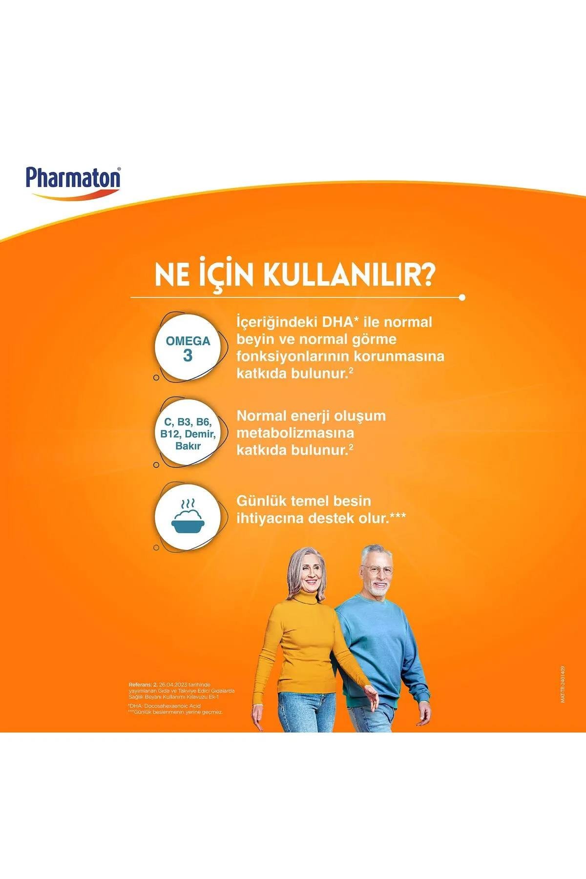 PharmatonPharmaton 50 Plus 30 KapsülPharmaton 50 Plus 30 Kapsül Fiyatı ve Özellikleri | Mutlufiyatlar