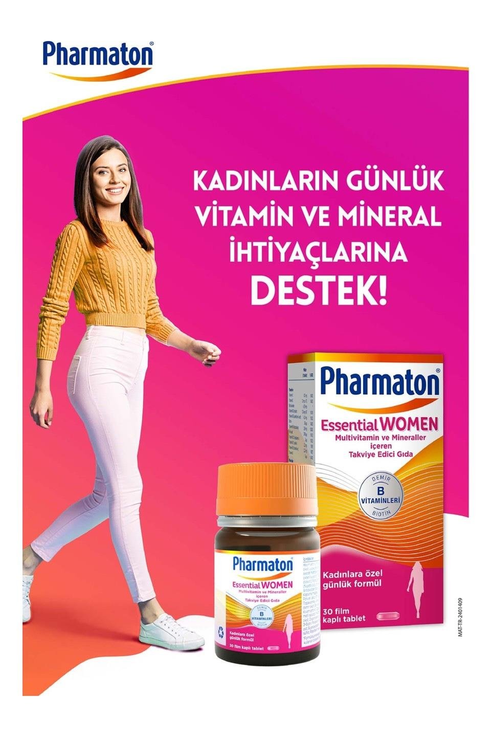 PharmatonPharmaton Essential Women 30 TabletPharmaton Essential Women 30 Kapsül Fiyatı ve Özellikleri | Mutlufiyatlar