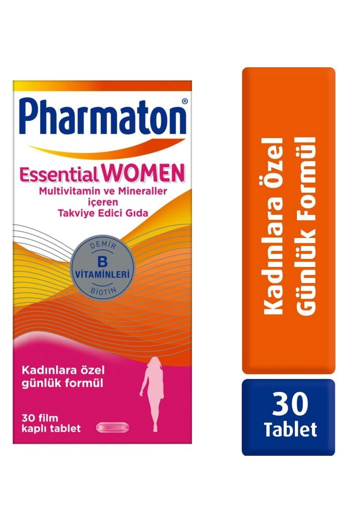 PharmatonPharmaton Essential Women 30 TabletPharmaton Essential Women 30 Kapsül Fiyatı ve Özellikleri | Mutlufiyatlar
